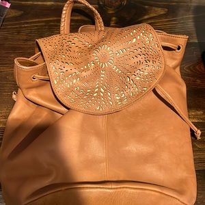 The Sak leather backpack